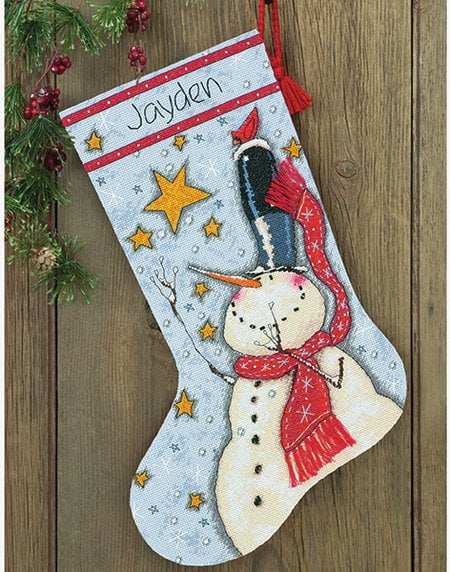 cross stitch stocking
