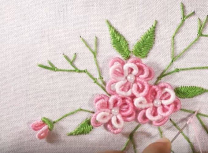 embroidery floss diy