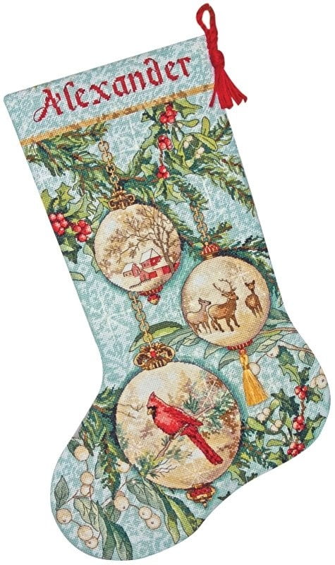 christmas stocking cross stitch kits