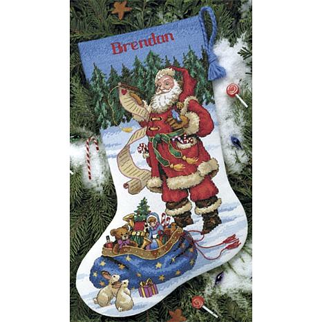 counted cross stitch christmas stocking patterns