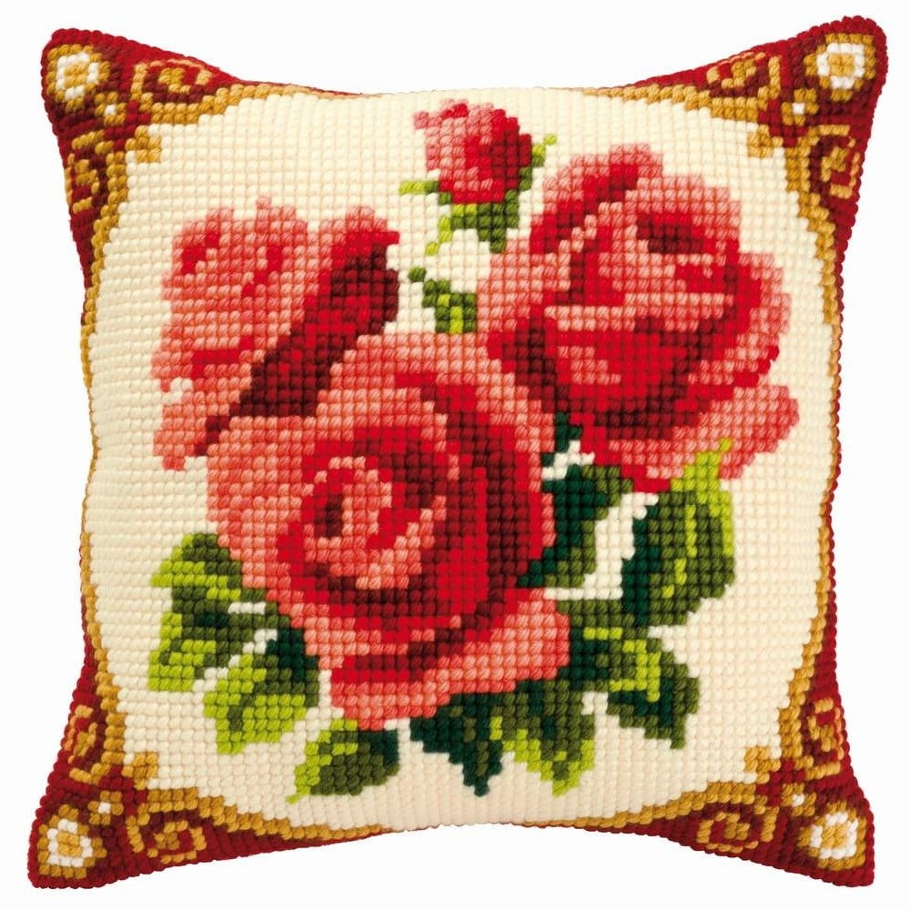 cross stitch cushion