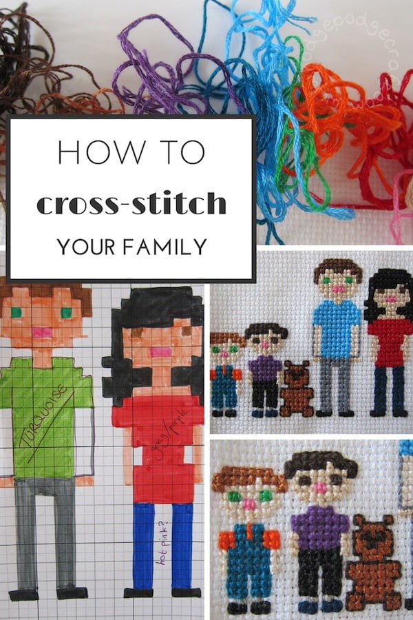 cross stitch family
