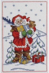 cross stitch kits christmas