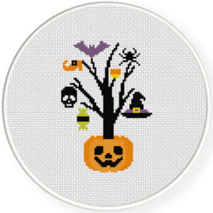 halloween cross stitch patterns free