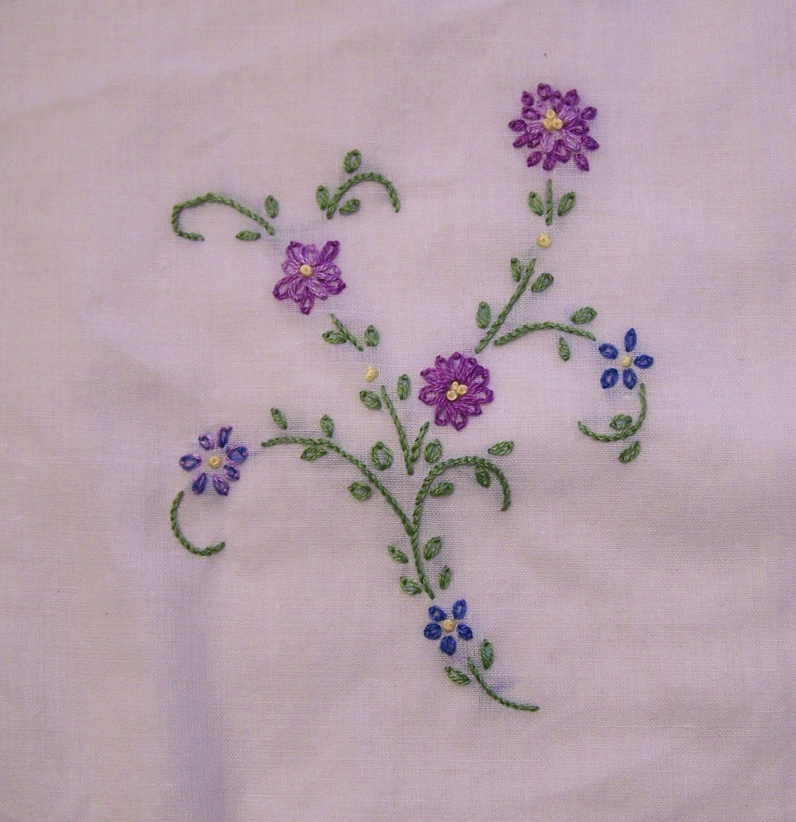 machine embroidery stitches