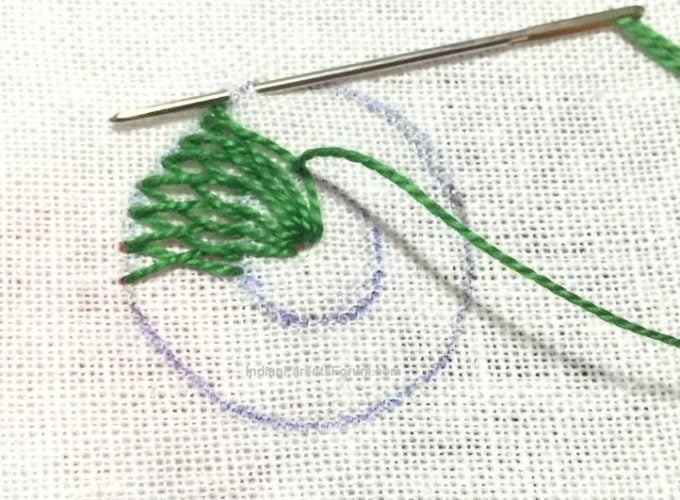 names of embroidery stitches