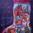 Gingerbread Christmas Stocking cross stitch designs
