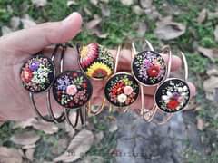 Embroidery bracelets