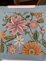 Debbie Mumm Mill Hill, “Floral Fantasy“ ‎cross stitch