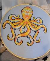 Octopus ‎cross stitch